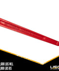 Heavy Duty Load Binders for 1/4 Inch Grade 70 Chain, 3150 Lbs Working Load Limit, 10 Pack Lever Style showing WLL 2600 Lbs
