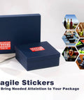 Fragile Stickers 2x3 Inch For Shipping And Moving Glassware Handle With Care Labels 500 Permanent Adhesive Fragile Labels on boxes