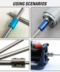 Rigid Shaft Coupler 5mm To 6.35mm Bore, 22mm Length, 14mm OD, used in motors and machinery applications