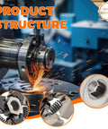 Product structure showcasing heavy duty clutch drum and sprocket rim bearing kit for Stihl MS290 MS390 MS310 chainsaw.