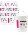 Ready To Use Disinfectant Wipes For Healthcare And Lab Surfaces, Pre Saturated Nonwoven Towelettes, 160 Count Per Canister, 12 Canisters Per Case, Tough On Germs And Safe On Nonporous Surfaces, 12 canisters