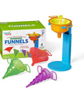Starter Science Funnels Set For Kids Hands On Science Lab Equipment Sand Sifter And Water Table Toys Sensory Play Kits