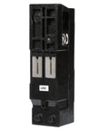 Front view of the US2 QS2100 QS Type 100 Amp Multi-Family Main Breaker, 10 KAIC, UL Listed, black, side-wired for easy wiring.