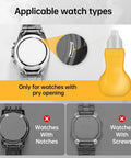 16Pcs Watch Press Tool Set With Back Case Closer For Closing Watch Covers Battery Replacement Tool Kit for pry opening watches
