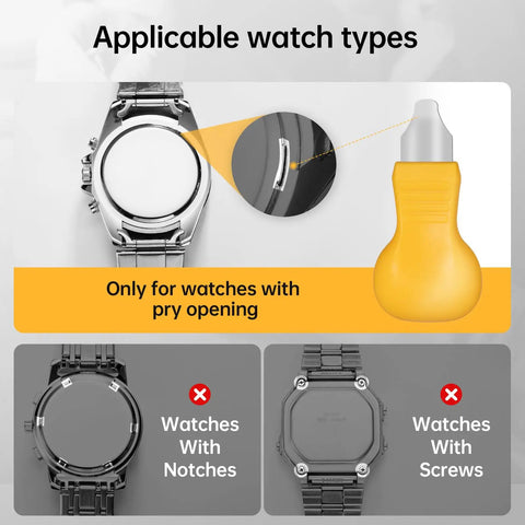 16Pcs Watch Press Tool Set With Back Case Closer For Closing Watch Covers Battery Replacement Tool Kit for pry opening watches
