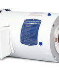 Single Wash-Down Duty Three-Phase Motor, Totally Enclosed Fan Cooled TEFC, C-Face Footless Mount, 5 HP 1740 RPM