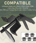 Steering Shaft Kit With Sector Gear, Bushings, Shims And Shaft For John Deere LT And LTR Series Lawn Tractors 133 155 160 170 180 Replacement Part