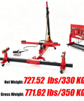 Beefy Auto Body Frame Puller 49 KN 5 Ton Car Frame Straightener with tools, 90-degree swivel post, space-saving design
