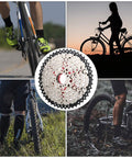 8 Speed 46T Hollow Mountain Bike Cassette Freewheel Kickass Upgrade for Smooth Shifting and Lighter Ride, cyclists