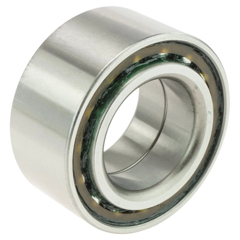 Close-up of a single ball bearing from Front Wheel Bearing And Hub Kit For 1999 2002 Infiniti G20 And 1998 2001 Nissan Altima.