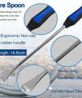 All In One 25 Piece Motorcycle Tire Spoons Kit With Rim Protectors And Valve Tools For Dirt Bike ATV Lawn Mower, 14.5 inch spoon