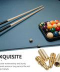 Heavy Duty Copper Billiard Cue Joint Screws 2 Sets Built Like A Tank Pool Extension Connectors for solid shaft repair with cues.