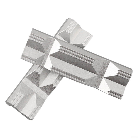 V Type Vise Jaws For CNC Milling Aluminum Alloy Fixture With Magnetic Workholding 4 Inch Or 8 Inch Options Hard Jaw Set