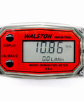 Industrial Digital Fuel Meter 1 Inch NPT Flow Meter For Diesel Gasoline Kerosene Lubricants And Coolants Ideal For Transfer Tanks
