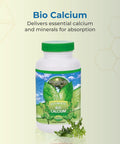 Bottle of Bio Calcium Chelated Calcium Complex With Magnesium Zinc Copper Potassium Boron For Strong Bones And Joints, 120 Capsules.
