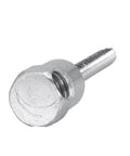 Heavy Duty Quarter Inch Wood Anchor For Horizontal Mounting Centered In Wood Member One Piece Design For Easy Install 2 Inch Length
