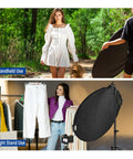 Go To 32 Inch 80cm Five In One Light Reflector Kit outdoors handheld and studio light stand use
