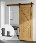 Sliding Barn Door Floor Guide With Adjustable Bottom Rollers, Double Nylon Wheels, Wall Mounted Black Finish, Built To Last Heavy Duty Steel Frame For 1 To 2 Inch Thick Doors, Smooth And Quiet Glide Across Your Home Or Office.