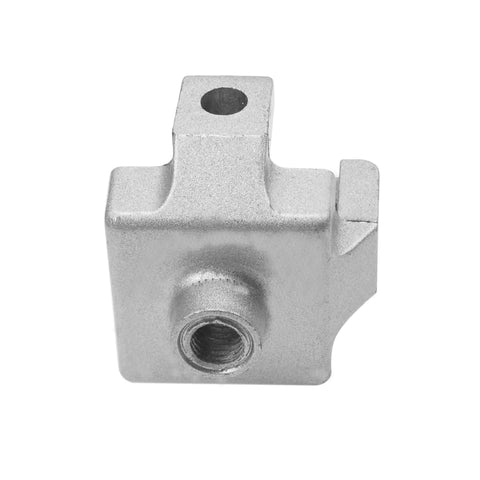 Close-up of a heavy duty aluminum connector from 4 Sets Of 4040 Aluminum Profile Adjustable Feet For T Slot 8mm Leveling Legs.
