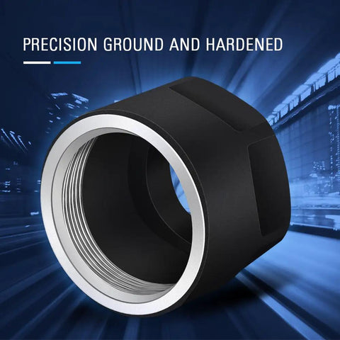 Heavy Duty Pack Of 5 ER16A Collet Chuck Nuts For CNC Milling Lathes Precision Ground Hardened Steel close-up view