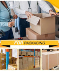 Heavy Duty Pallet Strapping Kit With Poly Strapping Tensioner, 4000 Inch PP Strapping Band, 100 Metal Seals in action