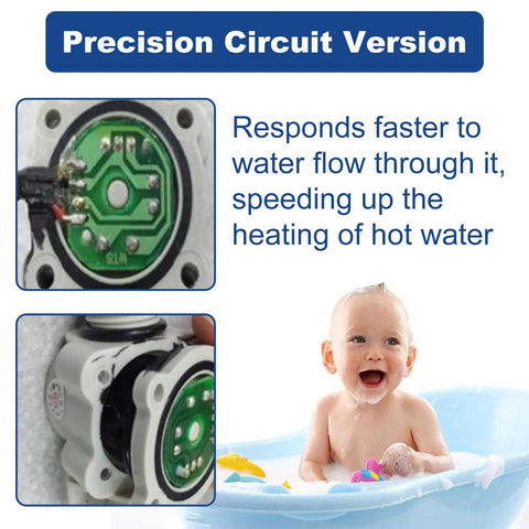 Tankless Water Heater Flow Sensor Replacement For Ecosmart ECO 18 ECO 24 ECO 27 And ECO 36 Keeps Hot Water Flowing No Fuss Install Durable Sensor For Reliable On Demand Heat, precision circuit version