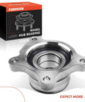Front view of Rear Left Wheel Bearing And Hub Assembly For Toyota Tundra 2007 2020 Beefed Up Heavy Duty Replacement