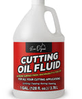 Multipurpose Metal Cutting Fluid For Drilling, Tapping, And Milling, Dope Cutting Oil For Stainless Steel, Titanium, And All Metals, Made In USA, 1 Gallon, Low Foaming Lubrication For Smooth Tool Life in 1 gallon bottle