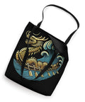 Racing Dragon Boat Festival Tote Bag For Fans And Athletes, Bold Water Theme Artwork, Lightweight Yet Durable Carryall For Gear