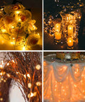 12 Pack Fairy Lights Battery Operated String Lights 7 Feet Long With 20 Mini LEDs Waterproof Silver Wire in home decor setup