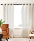 Wrap Around Blackout Curtain Rods For Windows 30 To 60 Inches, Adjustable Five Eighth Inch Rod, Black Finish, heavy duty mounted on wall