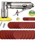 Mini Air Angle Sander Grinder Be Your Handy Workhorse With 90 Degree Head For Tight Spots Random Orbital Palm Sander Kit