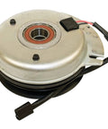 Plug And Play Electric PTO Clutch Fits Warner 5219-4 Lawn Gear 6 Inch Pulley showing wiring and sealed housing detail.