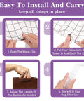 Step-by-step instructions for using 5 Pack Adjustable Elastic Tablecloth Clips With Covert Straps No Tools Needed Universal Fit Holders