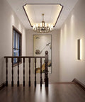 24 Inch Remote Control Dimmable Black Vanity Light Fixture With Adjustable Color Temperature 3000K To 6000K LED Bathroom Lighting on wall