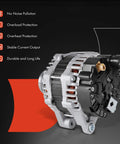 Alternator For Honda Fit 2015 2016 1.5L Automatic CVT With 12V 105A 6 Groove Decoupler Pulley Clockwise Replacement Part