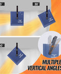 Electric Garage Heater 5000 Watt Ceiling Mount Shop Heater With 3 Heat Levels 240 Volt, adjustable angle louvers shown.