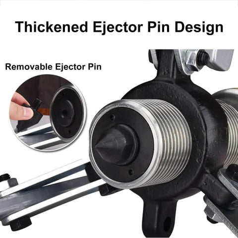 Heavy Duty Hydraulic Gear Puller Bearing Separator Made From Forged Carbon Steel with thickened ejector pin design.