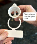 Clear Reusable Plant Labels For Hydroponics Indoor Herb Gardens And Outdoor Systems 8 Pack Durable Plastic Tags