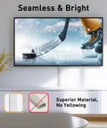 TV Cord Hider For Wall Mounts Paintable Cable Cover For 2 To 3 Wires Easy Install Wire Management For TV Cables Behind Your Flat Screen White UL94 V0 Safe mounted behind wall TV