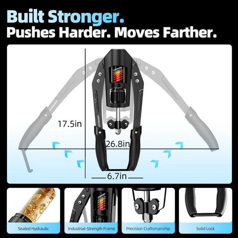 Upgrade Your Gains With This East Mount Twister Arm Exerciser with comfortable non-slip grip and hydraulic resistance measurements.