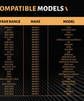 List of compatible Infiniti models for Ceramic Rear Brake Pads For Infiniti And Nissan Vehicles Fits 350Z 370Z Altima Juke Leaf Maxima Murano