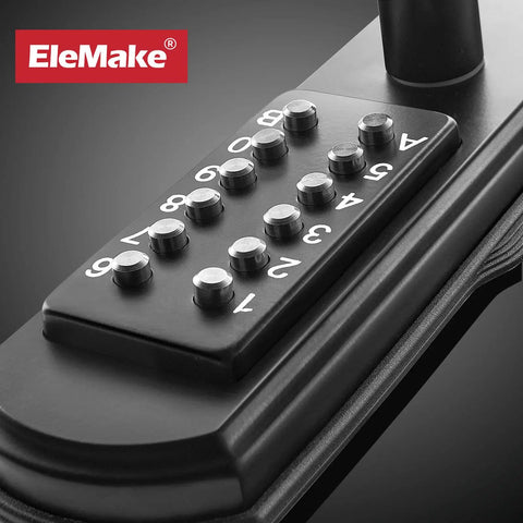 Mechanical Door Lock With Handle Keypad Entry Left Handed Lever Lock For Single Hole Doors Keyless Access Not Deadbolt Easy Install