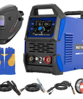 135A 3 In 1 Welder For Home DIY Boss Level 110V Inverter MIG Flux Core Lift TIG And Stick Welding Machine with accessories and solar helmet