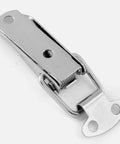 4 Pack Spring Loaded Toggle Latch 2.8 Inch Stainless Steel 304 Catch for Wooden Cases and Toolboxes, Built To Last, Latch Close-Up