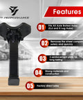 Universal Wheel Bearing And Hub Removal Tool Kit for cars and trucks, shown with features including reinforced steel plates and multiple lug compatibility