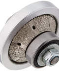 3/8 Inch Radius Diamond Router Bit Hand Profiler With 5/8-11 Thread, Vacuum Brazed Diamond, Wet Or Dry Use, Side View