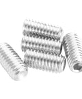 Cup Point Socket Set Screws 5/16-18 By 1/2 Inch Internal Hex Drive 304 Stainless Steel Grub Screws With Hex Wrenches 20 Piece Set