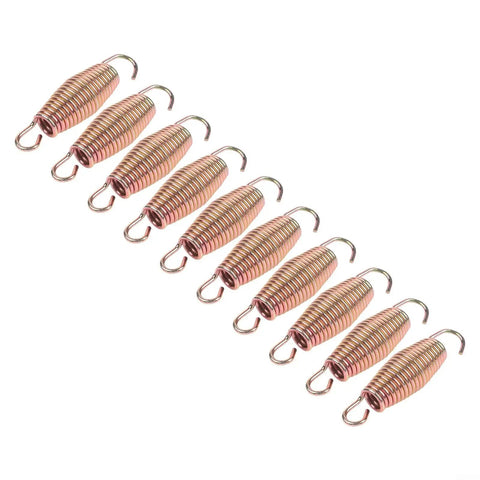 Heavy Duty Extension Springs 10 Pack Steel Coil Load Up To 50kg For Garage Doors Trailer Ramps Farm Gear Durable Carbon Steel Build That Holds Tight