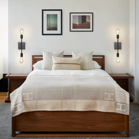 Bedroom with Two Pack Black Industrial Vanity Light Fixtures Over Mirror Sconces for Bathroom Hallway Bedroom Living Room.